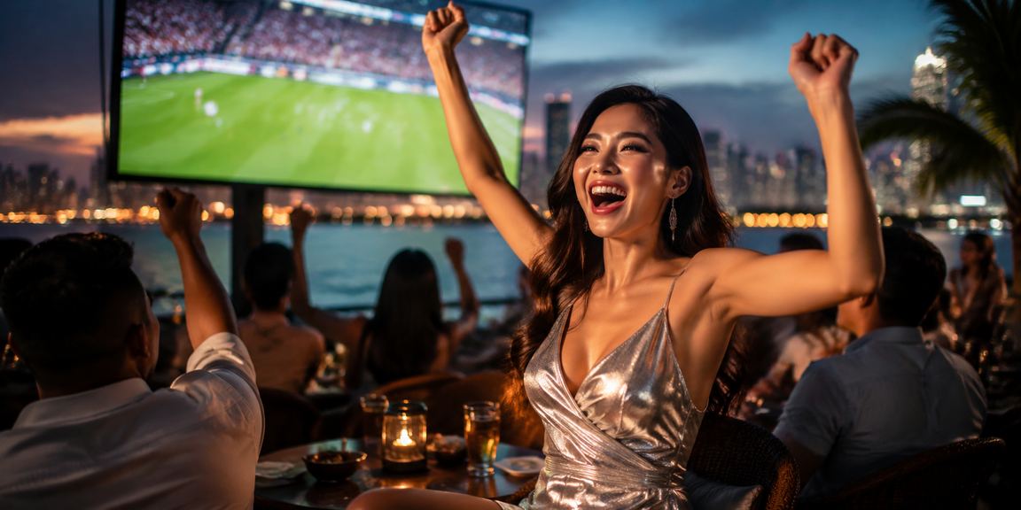 Người dùng Sài Gòn xem thông tin cá cược bóng đá trên điện thoại buổi tối